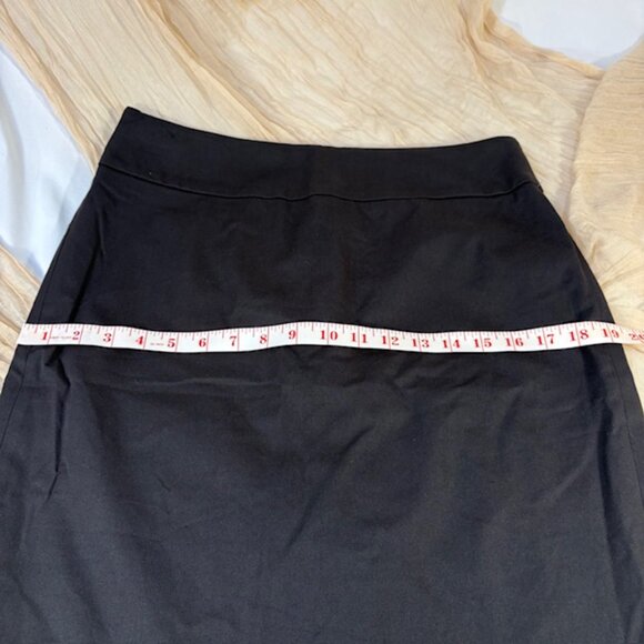 JCrew Womens No 2 Straight Black Pencil Skirt Size 10P - Picture 4 of 10